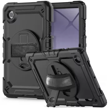 Tech-Protect Solid360 hoes voor Samsung Galaxy Tab A9+/A11+ PLUS 11.0 X210/X215/X216/X230/X235/X236, zwart
