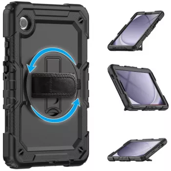 Tech-Protect Solid360 hoes voor Samsung Galaxy Tab A9+/A11+ PLUS 11.0 X210/X215/X216/X230/X235/X236, zwart