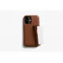 Bellroy Leather Card Case voor iPhone 16 Plus, bruin