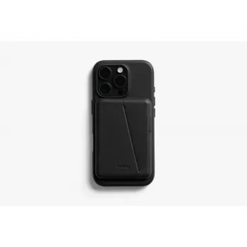 Bellroy Leren Hoes met Magneetportemonnee voor iPhone 16 Pro, Zwart