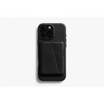Bellroy Leren Hoes met Magneetportemonnee voor iPhone 16 Pro Max, Zwart