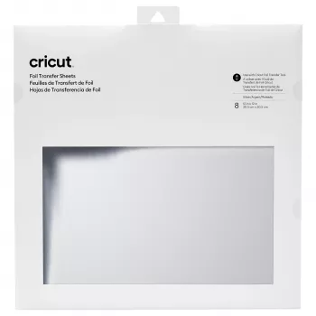 Cricut transfer-vinylvel 30,5 cm x 30,5 cm zilver metallic glans