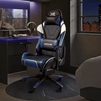 X Rocker Agility eSports gamingstoel blauw/zwart