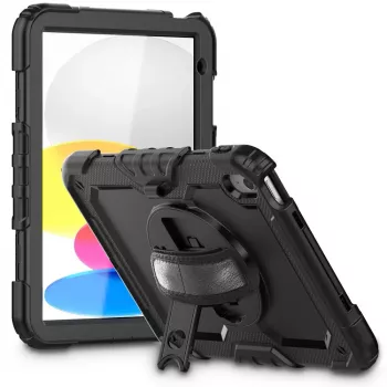 Tech-Protect Solid360 voor iPad 10,9 10e gen (2022) / iPad 11 11e gen (2025) zwart