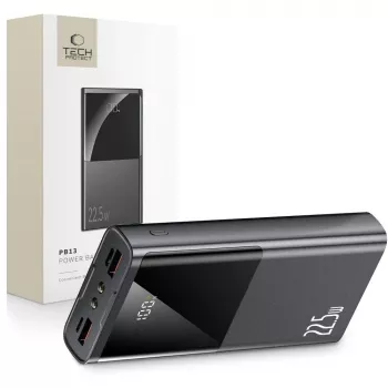 TECH-PROTECT PB13-22.5W powerbank 20000mAh grijs