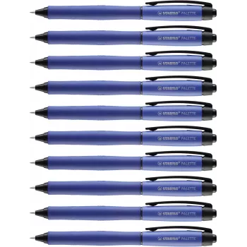 STABILO Palette Retractable fineliner blauw 0,4 mm fijn ambidexter