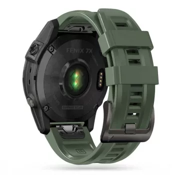 TECH-PROTECT ICONBAND Garmin Fenix 5 / 6 / 6 Pro / 7 legergroen siliconen band
