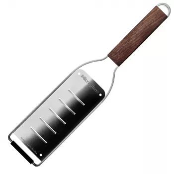Microplane grove rasp - zwarte greep, RVS-mes