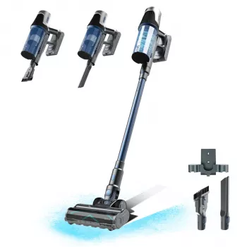 CECOTEC Conga Rockstar RS50 accu-stofzuiger, zwart/turquoise