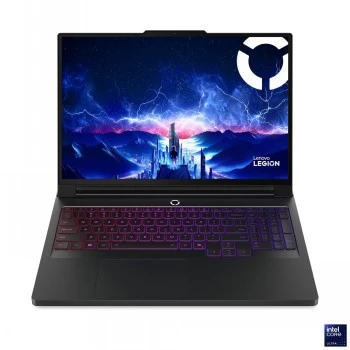 Lenovo Legion Pro 7 16 inch WQXGA OLED gaming laptop, Intel Core Ultra 9 275HX, 32GB DDR5, 2TB SSD, NVIDIA GeForce RTX 5080 16GB, Windows 11 Home, Eclipse Black