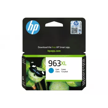 HP 963XL High Yield Cyaan originele printercartridge