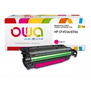 Armor OWA tonercartridge compatibel met HP CF453A Magenta High Yield 10.500 pagina's