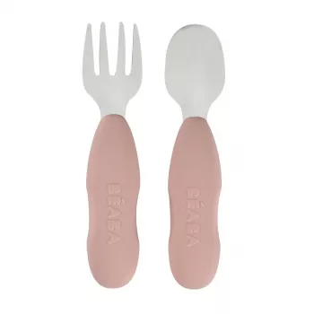 Beaba First RVS bestekset Cotton Candy