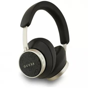 Guess 4G Classic Logo draadloze on-ear Bluetooth-koptelefoon - zwart