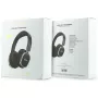 Guess Bluetooth over-ear koptelefoon ENC Rectangle Metal Script bruin