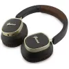 Guess Bluetooth over-ear koptelefoon ENC Rectangle Metal Script bruin