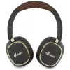 Guess Bluetooth over-ear koptelefoon ENC Rectangle Metal Script bruin