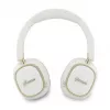 Guess Bluetooth ENC Rectangle Metal Script over-ear koptelefoon wit