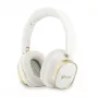 Guess Bluetooth ENC Rectangle Metal Script over-ear koptelefoon wit