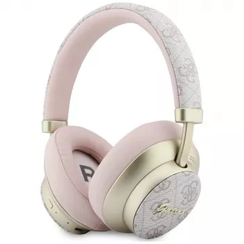Guess GUE005458 over-ear Bluetooth-koptelefoon met ENC, roze