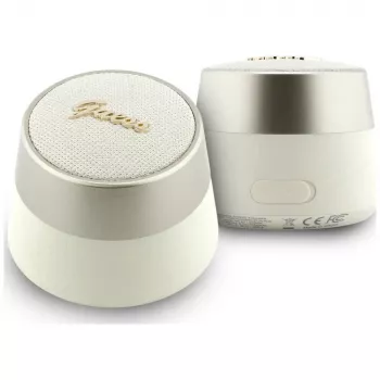 GUESS Bluetooth-luidspreker 5W Script MetalLogo goud