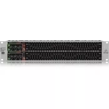 Behringer FBQ3102HD 31-bands dual stereo grafische equalizer met FBQ feedbackdetectie