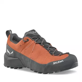 Salewa Wildfire Leather 2 GTX lage wandel- en approacheschoenen - Bombay Brown/Black, EU 41