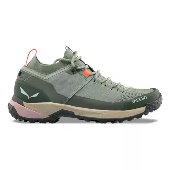 Salewa Puez 2 Knit Ptx dames wandelschoenen - Shadow/Olive, Maat 40