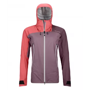 Ortovox Westalpen 3L licht jas dames - Wild Berry, maat XS