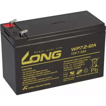 LONG WP7.2-12A AGM-accu 12V 7,2Ah VdS