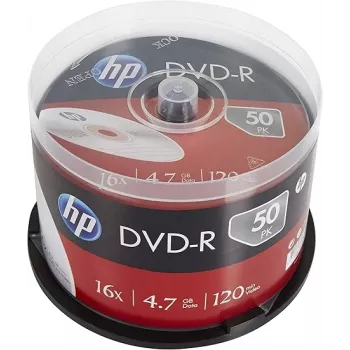 Verbatim HP DVD-R spindle 50-pack 16x 4,7GB AZO Archival Grade