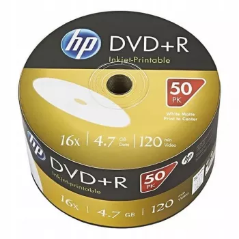 Verbatim DVD+R HP inkjet-bedrukbaar 50-pack spindle