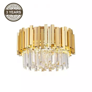 CEILING SANNA 4XE14 19115C-M plafondlamp chroom/wit
