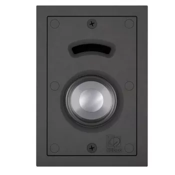 AUDAC MERO2 2-weg inbouwluidspreker, 5,25 inch woofer, 1 inch dome, 40W RMS, 8 Ohm, wit (RAL9010)