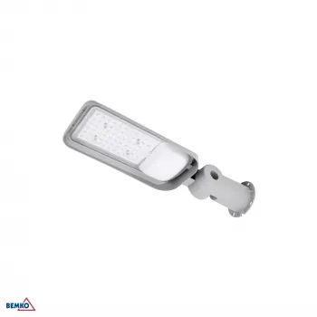BEMKO JAZMIN LED-straatlantaarn 50W 4000K 6750lm IP65 lichtgrijs