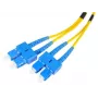 OPTIX singlemode duplex SC/UPC naar SC/UPC glasvezel-patchkabel 2m