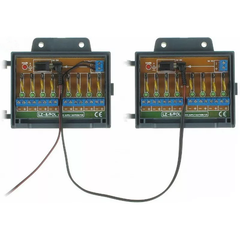 DELTA Power Terminal Block KG-8/POL 8-polig 16A 400V wit