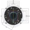 DELTA BD-320 camerabeugel wit