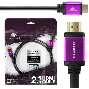 SPACETRONIK HDMI 2.1 8K-kabel 1,5m SH-SPR015