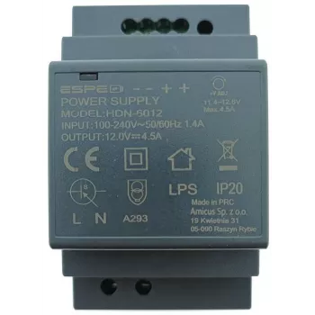 ESPE HDN-6012 DIN-rail voeding 12V 54W 4.5A