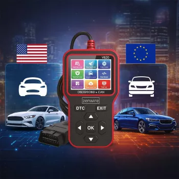 ZENWIRE V620 OBD2 ELM327 CAN-interface diagnosescanner