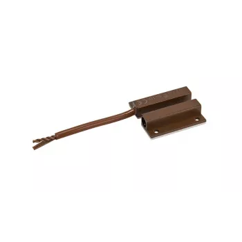 SATEL S-1 BR opbouw magneetcontactsensor (bruin) met sabotagebeveiliging