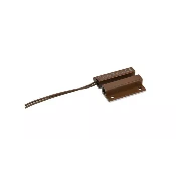 SATEL K-1 2E BR opbouw magneetcontactsensor met weerstanden, bruin
