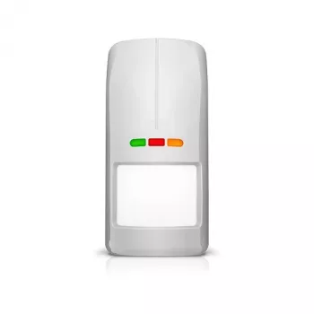 SATEL AOD-210 GY buiten dual-PIR/microgolf-bewegingsmelder met schemersensor - grijs