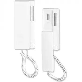 ACO INS-UP720B UNIFON - Hold, 1-toets digitale intercomhoorn, wit
