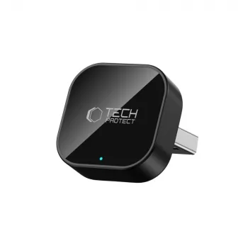 TECH-PROTECT ULTRABOOST CA01 Apple CarPlay / Android Auto adapter USB Bluetooth 5.4 mat zwart