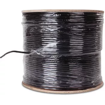 GETFORT Premium Cat.5e U/UTP UV gelgevulde buitenkabel 500m zwart