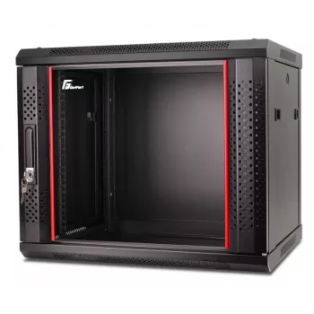 GETFORT CALI 19 inch 9U 600x450 wandbehuizing zwart