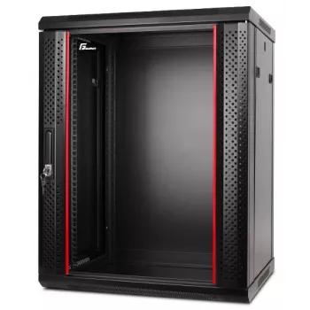 GETFORT CALI 19 inch 15U 600x600 wandmontage-netwerkkast - zwart