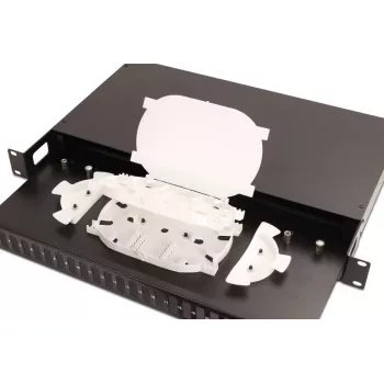 GETFORT GF-FO01-DX 1U 19 inch 24xSC duplex glasvezel-patchpanel met lade